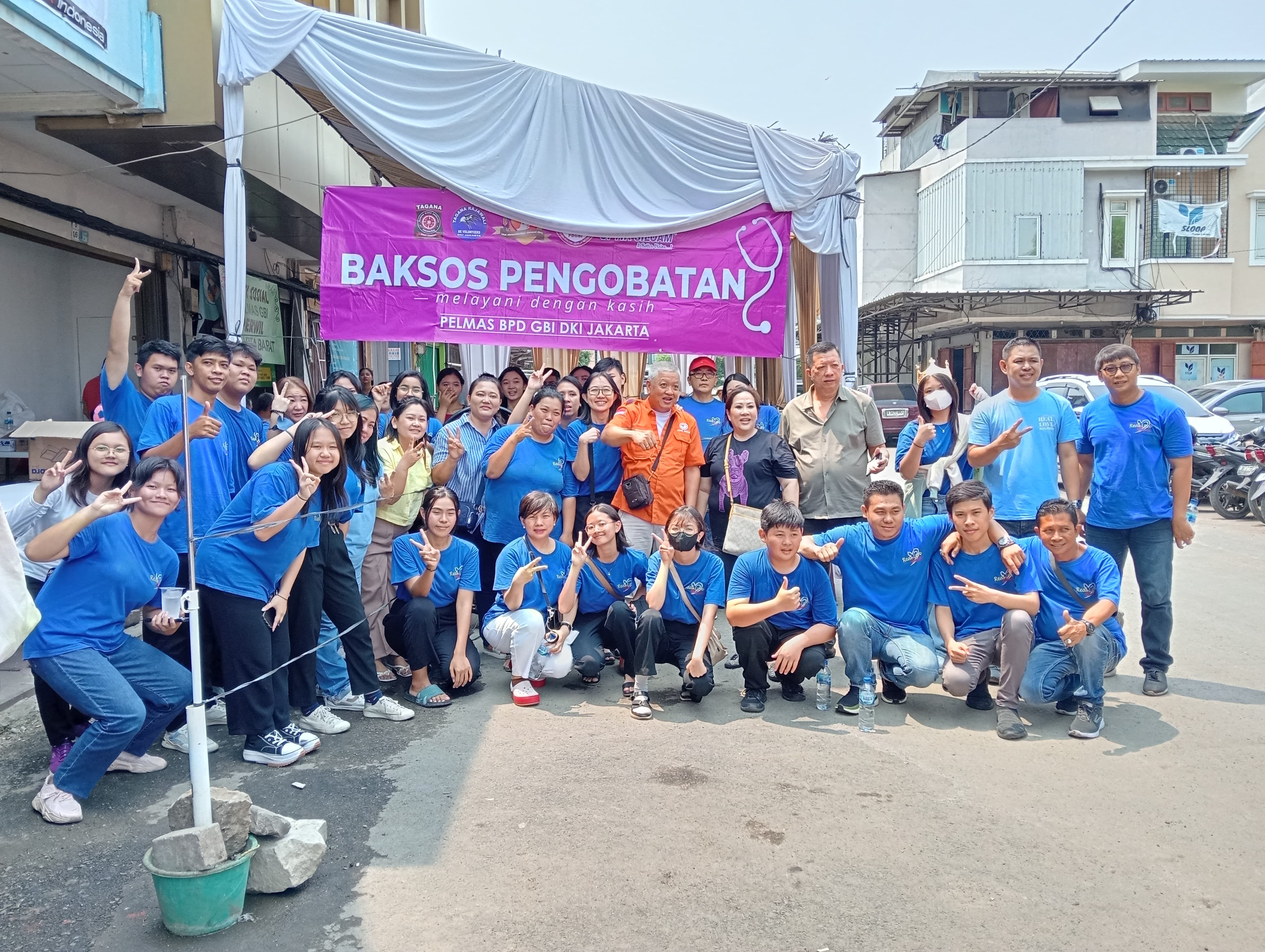 Laporan Bakti Sosial (Baksos) Pelmas GBI Perwil Jakarta Barat