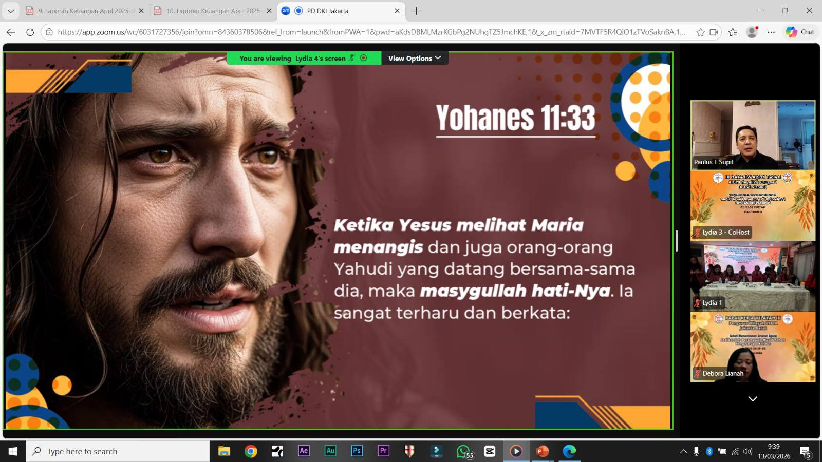 Rakerda Lydia Jakarta Barat